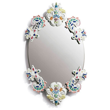 Lladro Oval Frameless Mirror Multicolor 01007834