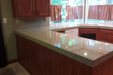 August 2015 Recycled Glass Kitchen Countertops