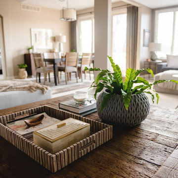 An Eclectic Plant-Filled Condo with Loads of Original Artwork