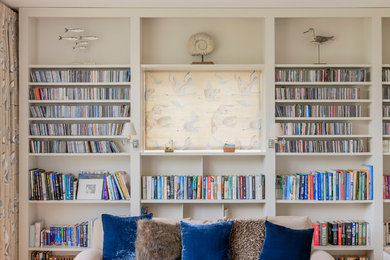 Example of a trendy living room design in Other