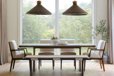 Minimalist dining room photo in Other