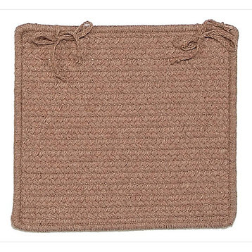 Colonial Mills Westminster Taupe Chair Pad, Single