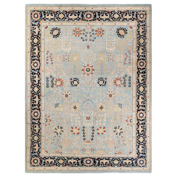 ECLECTIC, Hand Knotted Area Rug 12' 3" X 9' 1"
