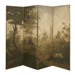 RL Goins Mandarin Screen - Screens And Room Dividers