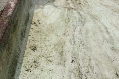 Cement Pool Clean up