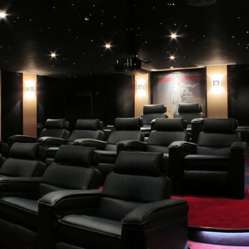 Home Cinéma privé design de luxe 45 m2, Salon de Provence (13) – VOTRE CINEMA