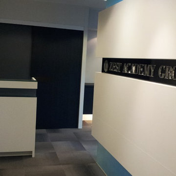 Reception area.