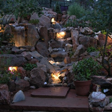 LED Waterfall Accent Lighting