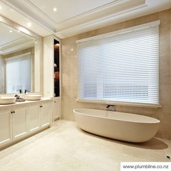 Seascapes 1800 Stone Freestanding Bath With Base By Plumbline - Bathtubs
