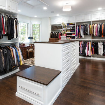 Glamorous Double Master Closet Retreat