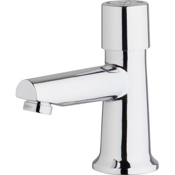 Chicago Faucets 3500-E2805AB Single Supply Hot / Cold Water Basin - Chrome