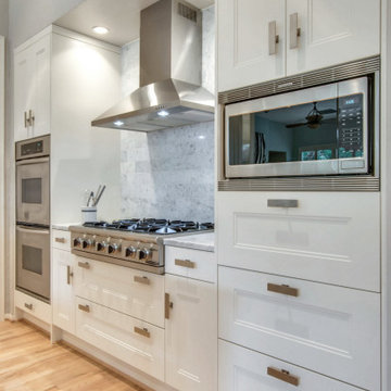 Monochromatic Modern Kitchen - Plano, TX