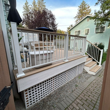 Large Social Space Weathered Teak