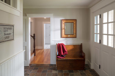 Home design - craftsman home design idea in Providence