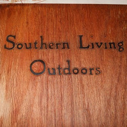 Back side with our name etched and burned in. - Products