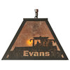 33L Personalized Evan's Oblong Pendant
