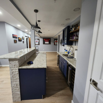 Basement remodel in Doylestown, PA