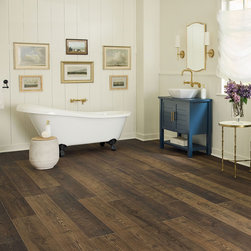 6.5mm Porchlight Pine w/pad Waterproof Rigid Vinyl Plank Flooring 8 in. Wide X 60 in. Long - Flooring