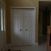 suggest end of hallway closet doors, something unique?