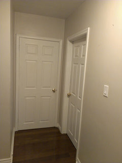 Interior Doors Paint White Or Replace With White Panel Door