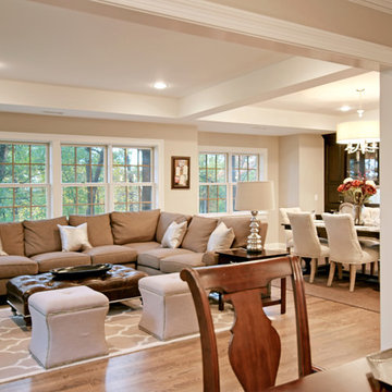 Chatham, NJ: Breakfast - Family Room Open Concept