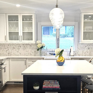 Modern Coastal Kitchen & Dining Room