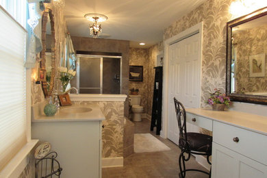 Inspiration for a timeless bathroom remodel in Other