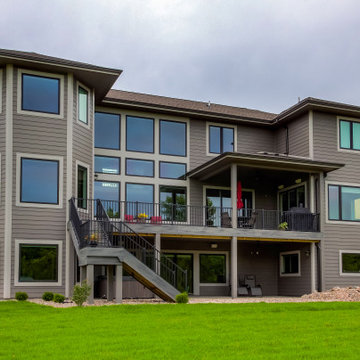 2019 Custom 2 story with Dual Island Kitchen, 5 beds, wet bar, exercise room
