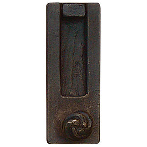 Black Enamel Cast Iron Dragonfly Door Knocker Traditional Door