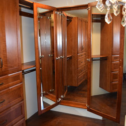 Stained Cherry Master Closet - Products