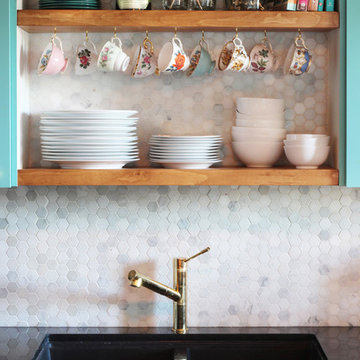 Vintage Modern Loft Kitchen Makeover