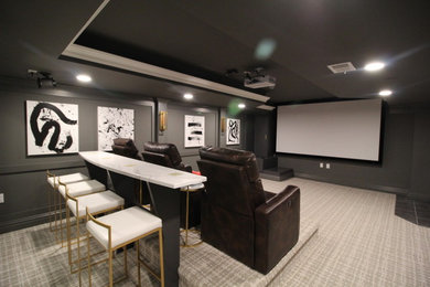 Example of a home theater design in New York