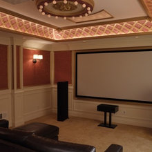Basement Home Theater (Ann Arbor, MI)