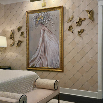 Old Hollywood Glam Bedroom-Museum District