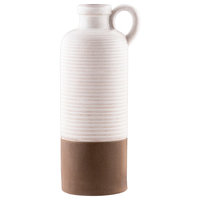 Pomeroy Churn Large Jug In Brown And White 565151