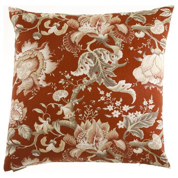 Dennehy Decorative Throw Pillow, Red