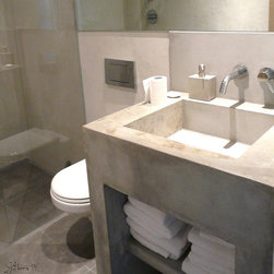 Concrete Vanities - Bathroom Vanities And Sink Consoles