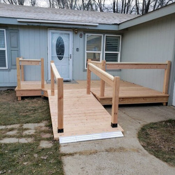 Deck Repair and Patio Build