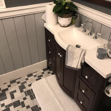 Black and White Bathroom Remodel