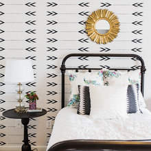 guest room accent wall