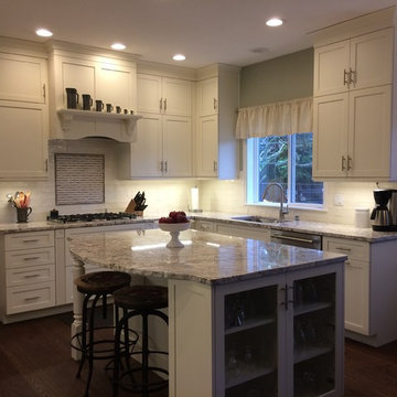 Farmhouse & Simple French Kitchen Remodel in Camas