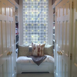 Delia Shades' "Italian Tile" - Roller Shades