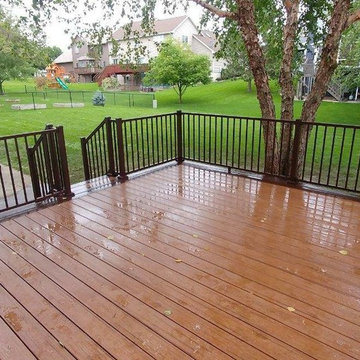 Trex Decking With Peanut Butter Cup Picture Frame