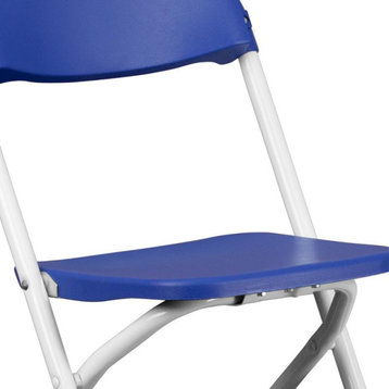 2 Pack Kids Plastic Folding Chair, Blue