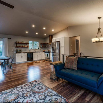 Stunning Interior. Revere Pewter Paint Color.