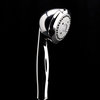 Lacava Cigno Collection Hand-held Round Shower Head, Polished Chrome