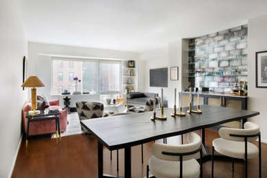 Home design - transitional home design idea in New York