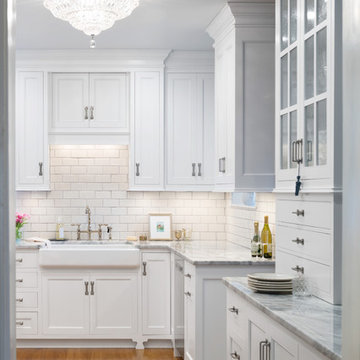 Bright White Kitchen