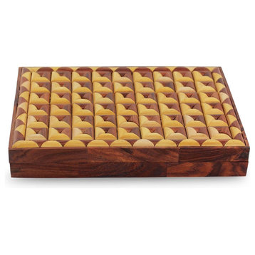 Delhi Enigma indian Elm Wood Box
