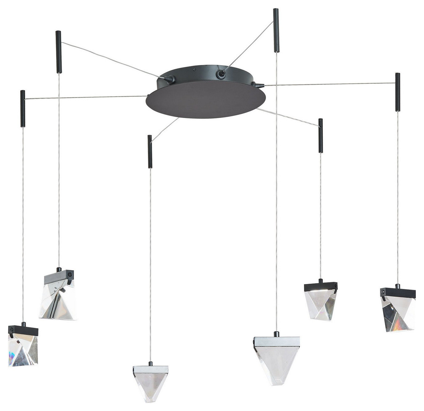 Atlas LED Pendant in Matte Black - Contemporary - Pendant Lighting - by ...